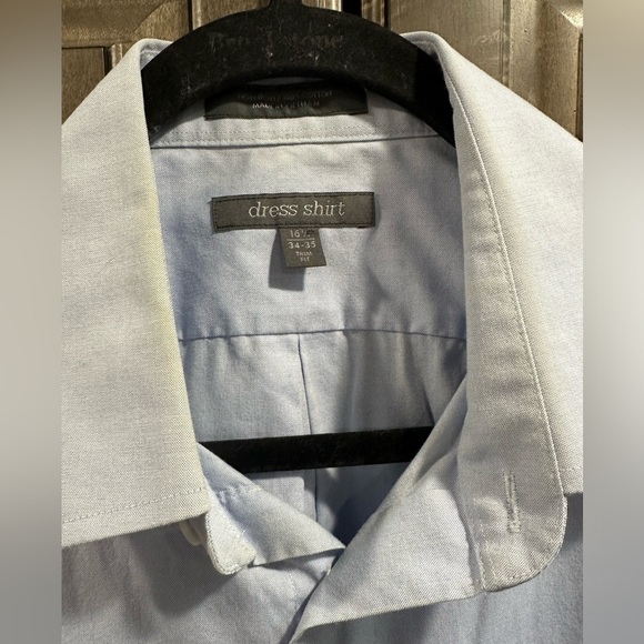 Long sleeved, button up shirt, size 16.5., GUC - Picture 3 of 3